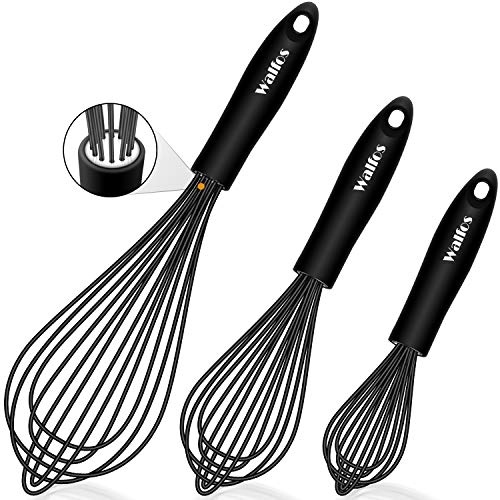 Whisk Set of 3 -Heat Resistant
