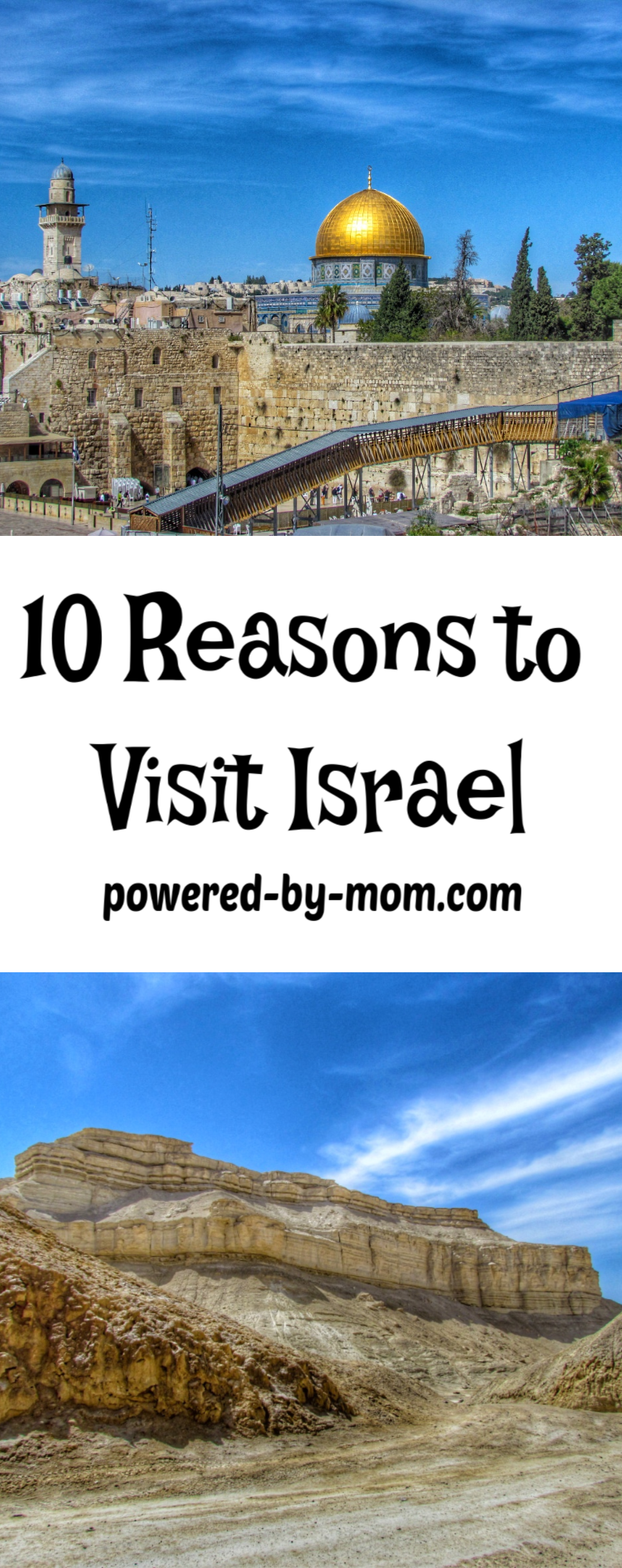 Have you ever dreamed of taking a vacation to visit Israel? This country is a place rich in history and great beauty. Learn about ten great reasons to head there on your next adventure.