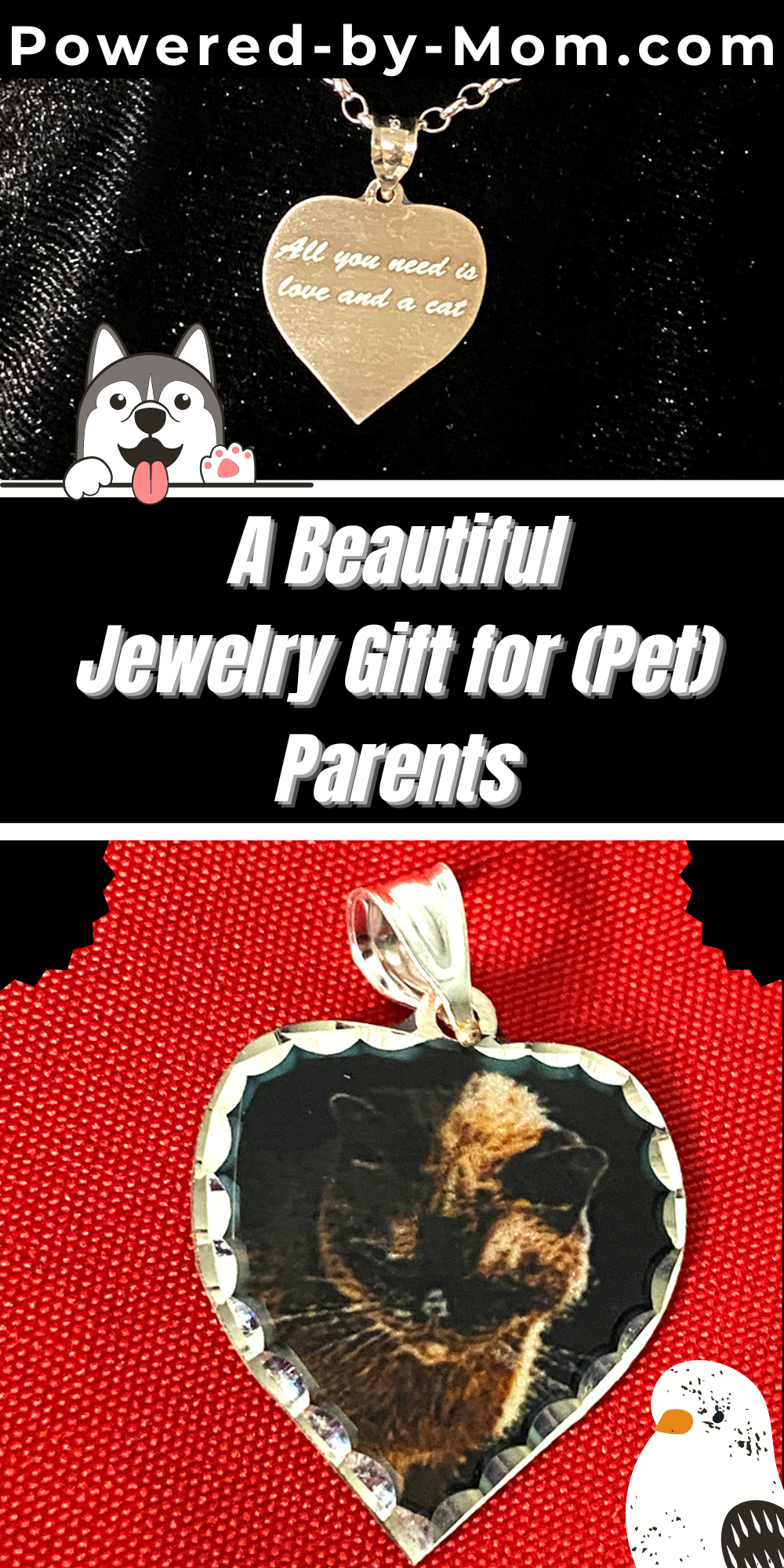 No matter who or what you want to feature, you can do it with stunning beauty on this fully customizable jewelry gift. 
